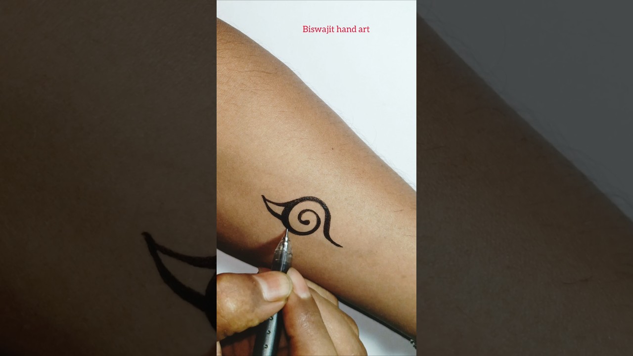 How to make Naruto tattoo designs 💥 ॥ 