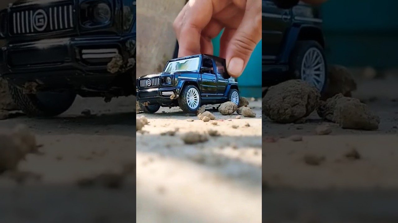 Mud off-road 4×4 driving most dangerous Mercedes Benz G-Wagon Black SUV power 