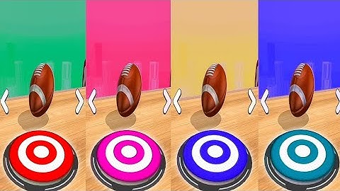 🏈❌🏉Going Balls New Update ⚡🌈 4x Ball Run Gameplay Android iOS (Part 49)