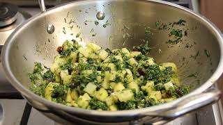 Aloo Soya Methi Sabji Recipe | Dry Sabzi for Dinner | Indian Soya Potato | Kritikas Cooking