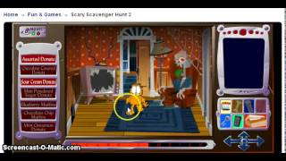 Garfield Walkthrough, Scary Scavenger Hunt 2 