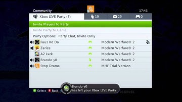 Trolling on Xbox by joining his Invite Only party.