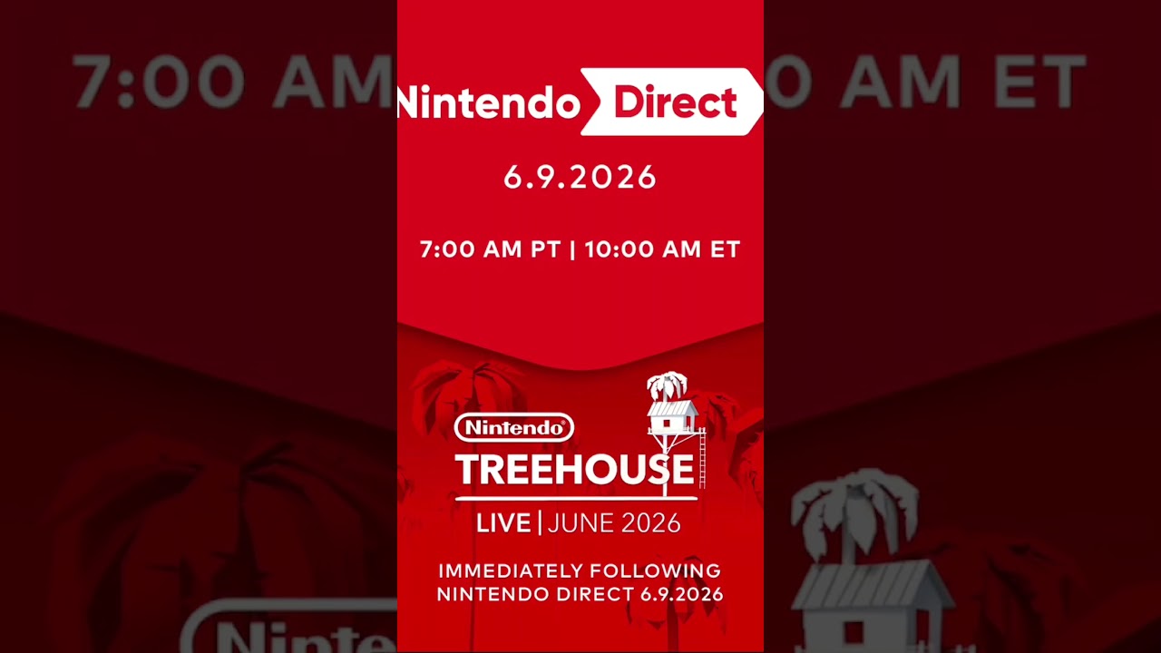 NINTENDO DIRECT 6.9.2026 + TREEHOUSE LIVE | JUNE 2026