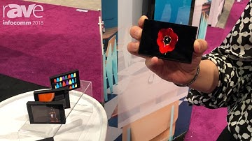 InfoComm 2018: Glory Star Group Talks About 2.8 Inch OLED Name Tag
