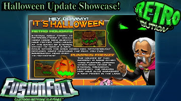 FUSIONFALL RETROBUTION SHOWCASE: Halloween Update!