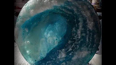 Resin Wave Sculpture (part 3) Creating Foam