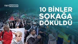 Malmö'de İsrail'in Eurovision Şarkı Yarışması'na katılımı protesto edildi