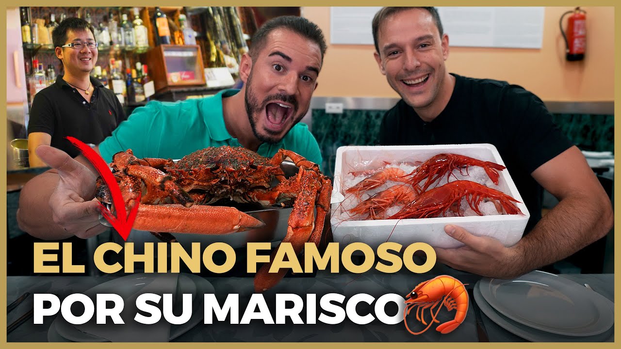 Probando RESTAURANTE SECRETO en MADRID con MARISCO INCREÍBLE!!!