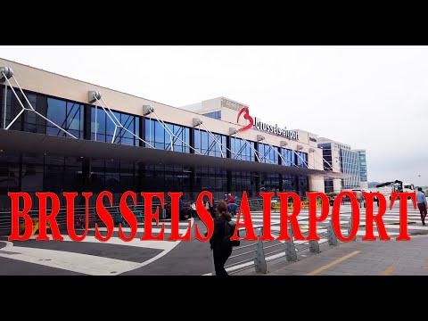 【Airport Tour】2021 Brussels Airport Check in & Arrival area