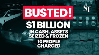 Busted! Cash, cars, homes seized in massive $1 billion anti-money laundering blitz