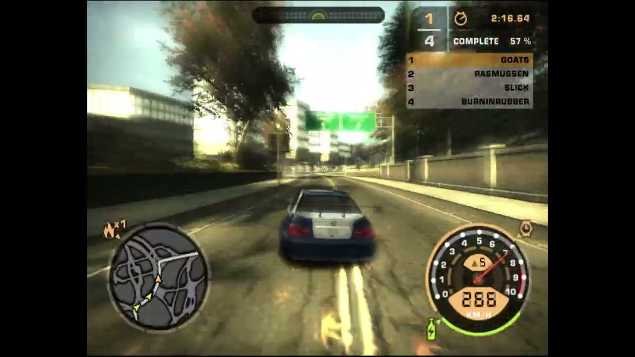 Need For Speed Most Wanted 2005 - Racing