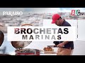 BROCHETAS MARINAS en el KAMADO 🔥 | Paraíso