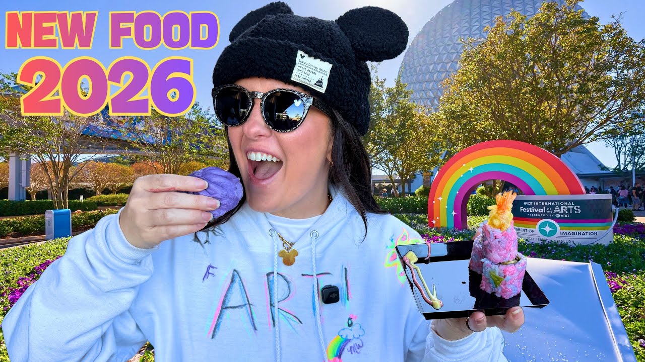 NEW EPCOT Festival Of The Arts Food | Opening Day Must-Try Picks 2026