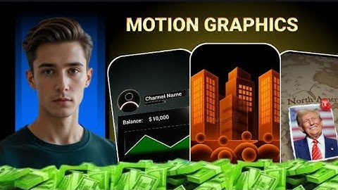 STOP WASTiNG YOUR TiME CREATE MOTiON GRAPHICS in 4 MiNUTE 🤯 | SMART WAY 💡