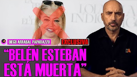 "SPANISH... BELÉN ESTEBAN HAS DIED"