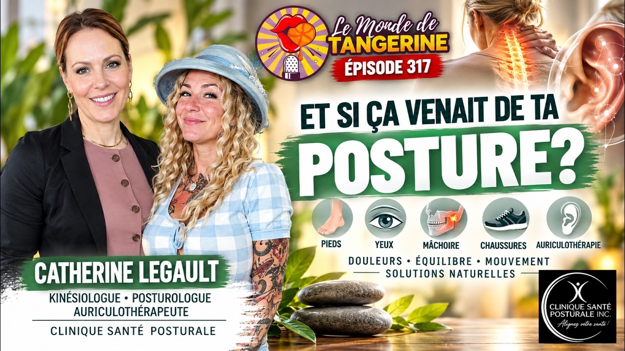 Elle analyse la POSTURE pour mieux comprendre la DOULEUR | Catherine Legault