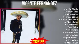 V i c e n t e F e r n á n d e z 2024 MIX Mejores Canciones ~ 1960s Music ~ Top Mexican Tradition...