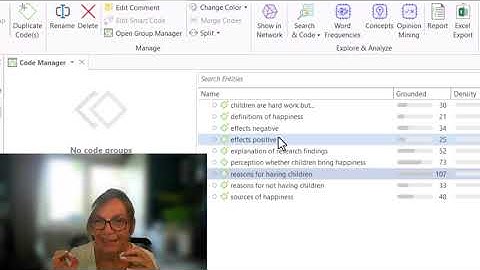 The Journey 6.1: Strategies for Aggregating and Splitting Codes in ATLAS.ti