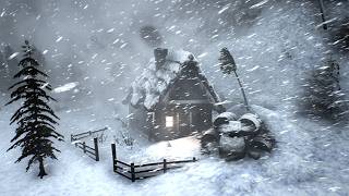 STORM WARNING | Heavy Snowstorm & Howling Wind Sounds for Sleep | Arctic Blizzard White Noise 2026