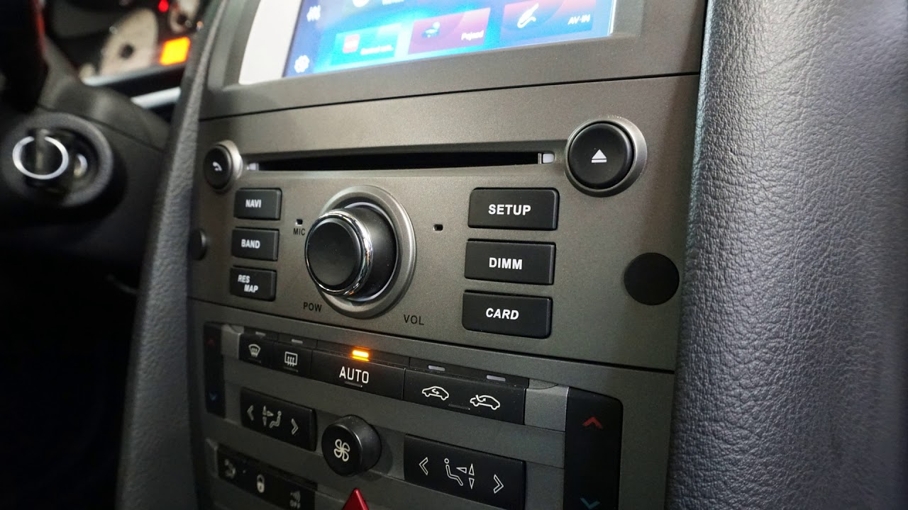 Peugeot 407 upgrade radio Android YouTube