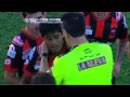 Reaccionó mal y se fue expulsado. Huracán-Patronato.Fecha 30.Primera B Nacional.Fútbol Para Todos