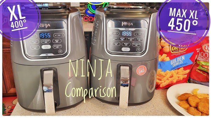 Ninja AF161 Max XL Air Fryer that Cooks, Crisps, Roasts, Bakes, Reheats and  Dehydrates, with 5.5 Quart Capacity, and a High Gloss Finish, Grey