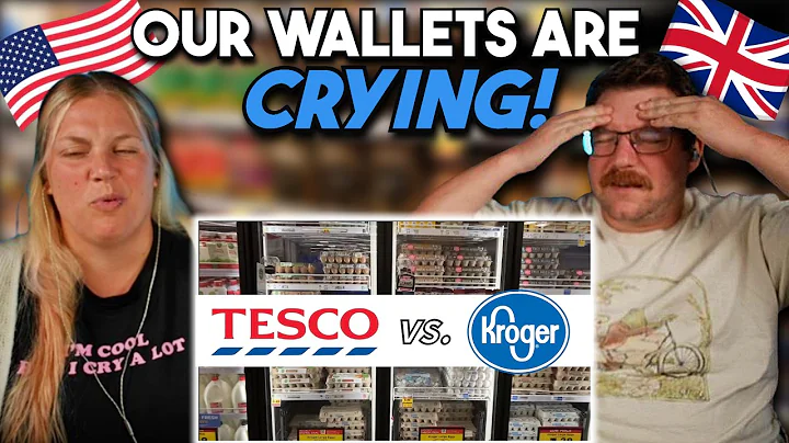 Americans React to the Cost of Groceries in Britain vs America – food prices in UK vs US