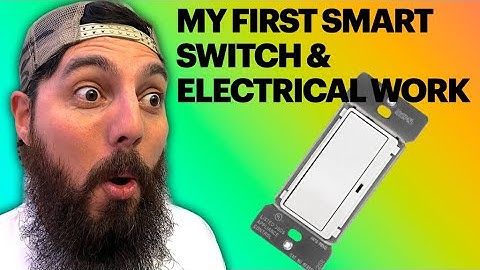 Installing my First Z Wave Light Switch Ever!