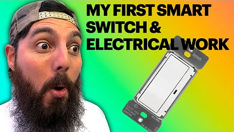 Installing my First Z Wave Light Switch Ever!