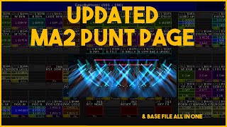 UPDATED MA2 Punt Page Layout & Macros