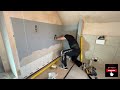 How to Tile a Waterproofed Shower Wall (Tanked) | Metro Tile Timelapse