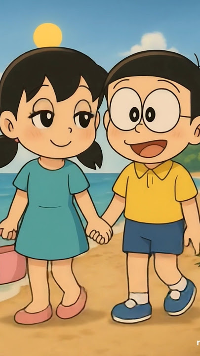 nobita & shizuka 💞💗..... #song #bollywood #love #coversong #music #remix #tomandjerry #musicremix