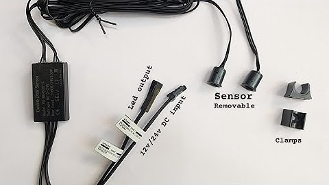 Double door sensor operating method & wireing