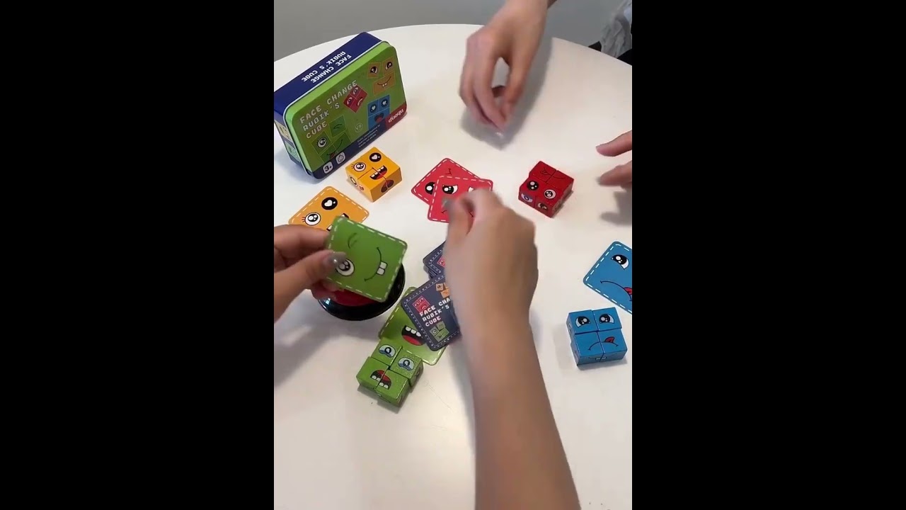 Face Change Rubik's Cube - Playmaster Video 