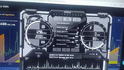 Mining Bitcoin with Overclocking GPU using MSI Afterburner. Link included in the description below.