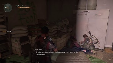 Division 2 ps4 open beta gameplay (audio glitch during last 15 minutes)
