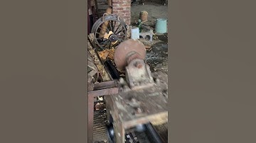 Split bamboo and make chopsticks #machine #shots #bamboo