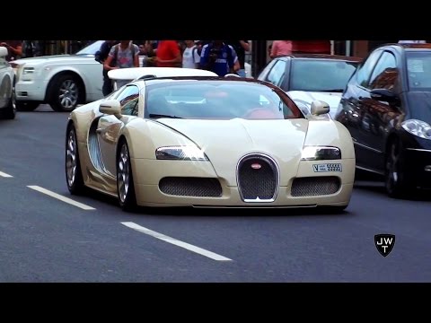 Supercars In London (Part 7) - Veyron Grand Sport, DMC Aventador, SLR McLaren & More!!