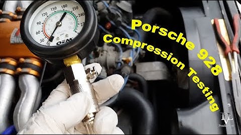Porsche 928 Compression Testing