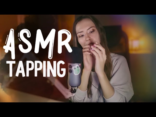 ASMR Tapping for sleep, relax and tingles | blue yeti | no talking