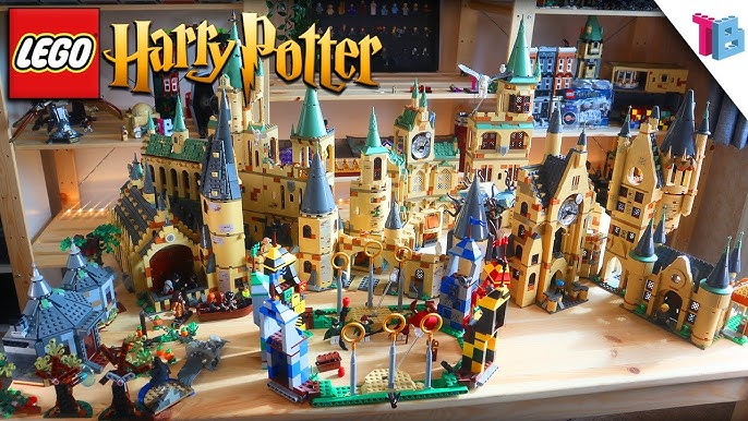 LEGO Harry Potter Hogwarts Castles Combined! (2018-2021 Sets) 