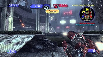 Unreal Tournament 3 HD Instant Action Solo Warfare Downtown Two Fronts [01]