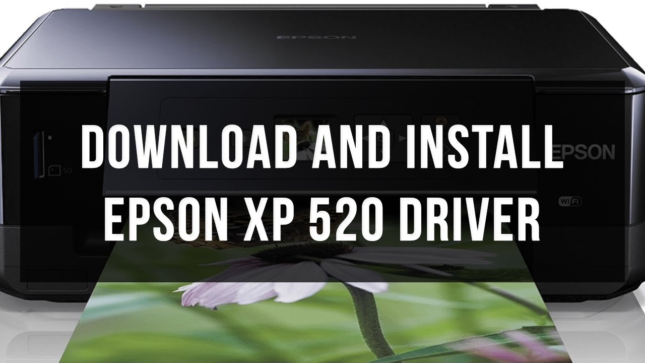 How To Download And Install Epson Xp 520 Driver Youtube