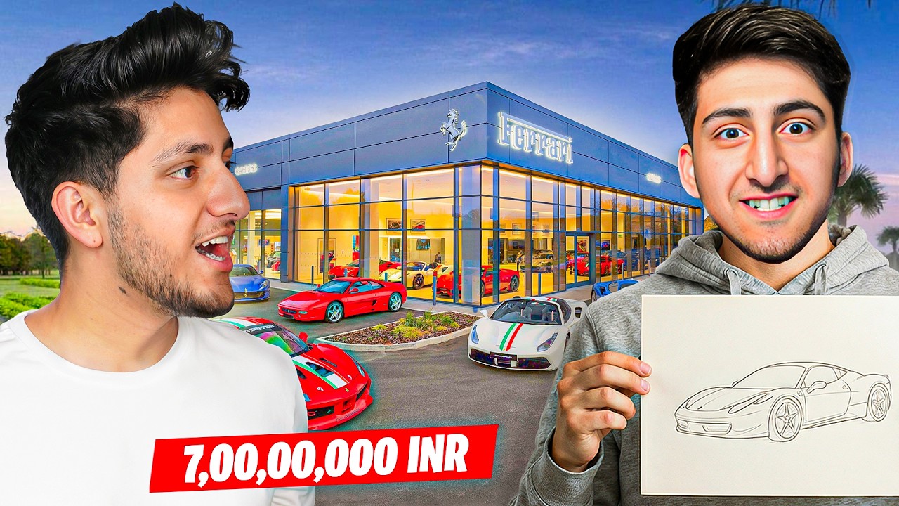 Whatever My Brother Draws, I Have to Buy! (Challenge)