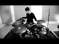 Prelude bwv 846  js bach played by laurent sureau on handpans