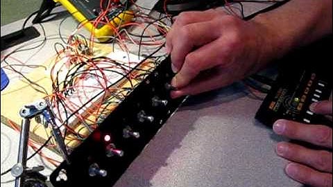 8-step baby sequencer with Korg Monotron delay