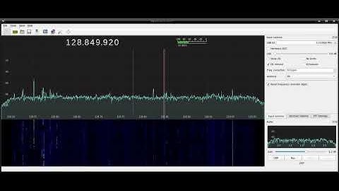 Listening to 80 meters on Linux using GQRX and RTL-SDR with an upconverter.