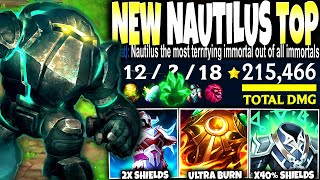 JAX TOP LANE DESPAIR VS MY NEW NAUTILUS SEASON 14 IMMORTAL BUILD ~ 200.000  TOTAL DMG