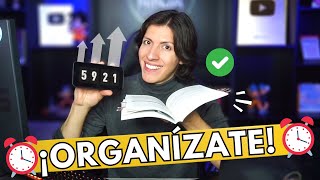 ⏱Cómo Aprovechar y Organizar tu Tiempo para Estudiar (en 5 Fáciles Pasos) | Cómo Estudiar Parte 7