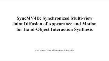 SyncMV4D: Synchronized Multi-view Joint Diffusion of Appearance and Motion for HOI Synthesis